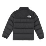Mens The North Face 1992 Retro Nuptse Black Jacket - Image 2