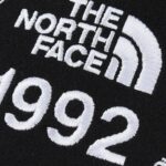 Mens The North Face 1992 Retro Nuptse White Jacket - Image 4