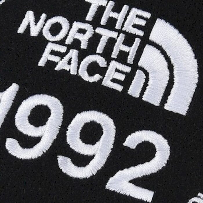 Mens The North Face 1992 Retro Nuptse White Jacket - Image 4