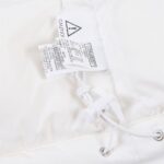 Mens The North Face 1992 Retro Nuptse White Jacket - Image 3