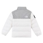 Mens The North Face 1992 Retro Nuptse White Jacket - Image 2