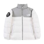 Mens The North Face 1992 Retro Nuptse White Jacket