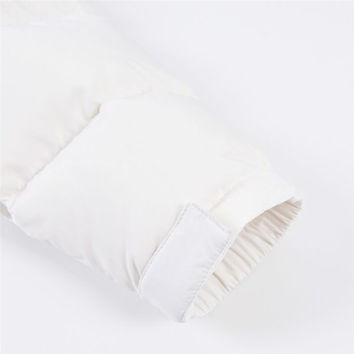 Mens The North Face 1992 Retro Nuptse White Jacket - Image 5