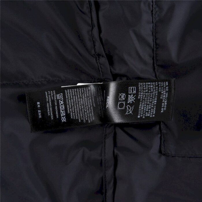 Mens The North Face 1996 Eco Nuptse 700 Black Jacket - Image 5