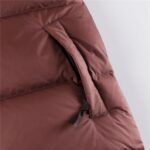 Mens The North Face 1996 Eco Nuptse 700 Brown Jacket - Image 3