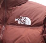 Mens The North Face 1996 Eco Nuptse 700 Burgundy Jacket - Image 4