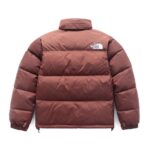 Mens The North Face 1996 Eco Nuptse 700 Burgundy Jacket - Image 2
