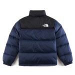 Mens The North Face 1996 Eco Nuptse 700 Dark Blue Jacket - Image 2