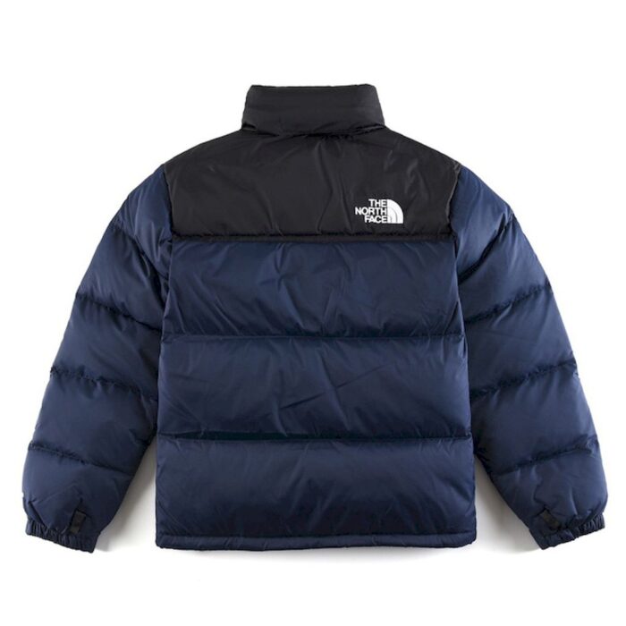 Mens The North Face 1996 Eco Nuptse 700 Dark Blue Jacket - Image 2