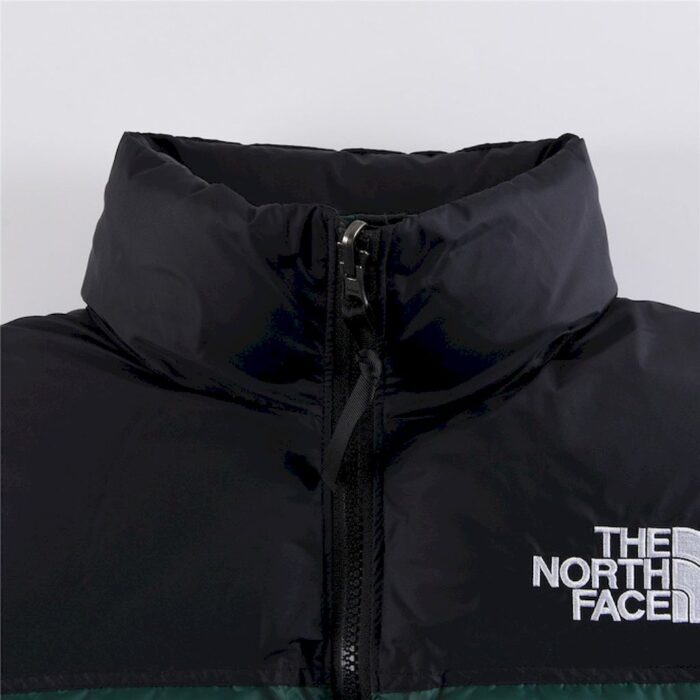 Mens The North Face 1996 Eco Nuptse 700 Dark Green Jacket - Image 5