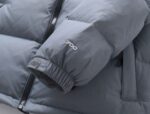 Mens The North Face 1996 Eco Nuptse 700 Dark Grey Jacket - Image 5