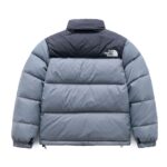 Mens The North Face 1996 Eco Nuptse 700 Dark Grey Jacket - Image 2
