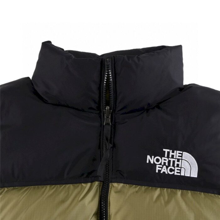 Mens The North Face 1996 Eco Nuptse 700 Green Jacket - Image 4