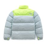 Mens The North Face 1996 Eco Nuptse 700 Light Green Jacket - Image 2