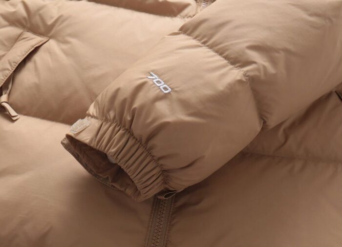 Mens The North Face 1996 Eco Nuptse 700 Rose Gold Jacket - Image 5