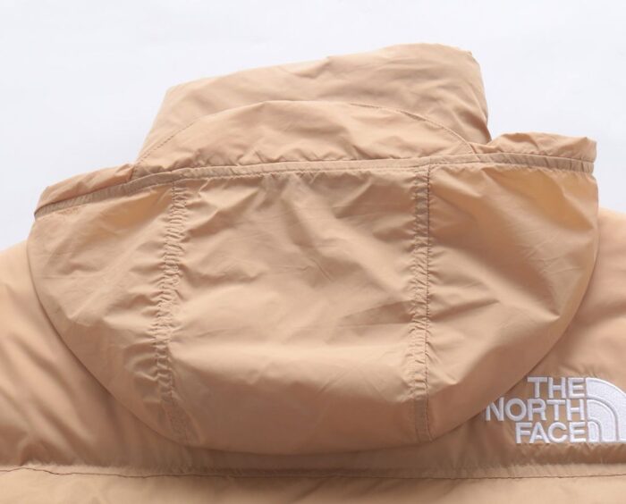 Mens The North Face 1996 Eco Nuptse 700 Rose Gold Jacket - Image 4