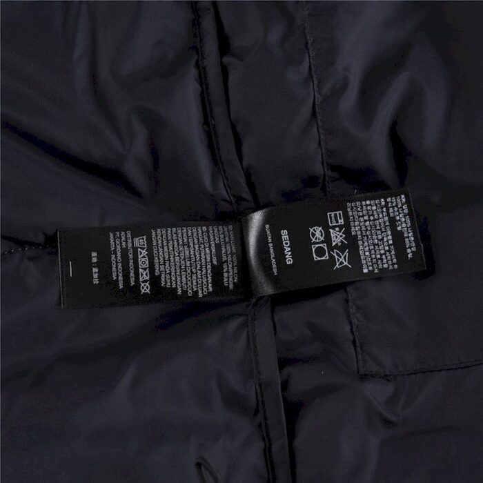 Mens The North Face 1996 Eco Nuptse 700 White Jacket - Image 3