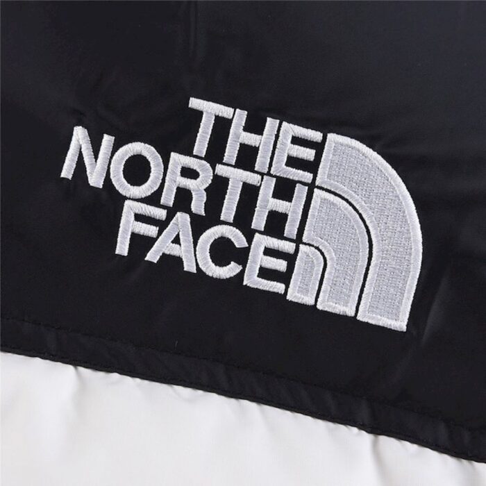 Mens The North Face 1996 Eco Nuptse 700 White Jacket - Image 5
