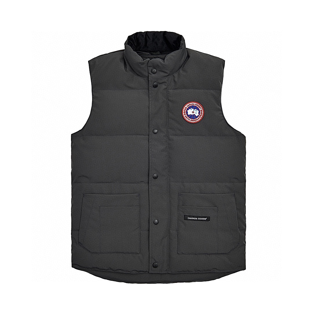 Mens Canada Goose Grey MIST Vest - Image 1