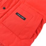 Mens Canada Goose Red MIST Vest - Image 5