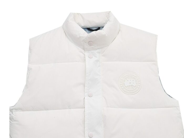 Mens Canada Goose White MIST Vest - Image 5