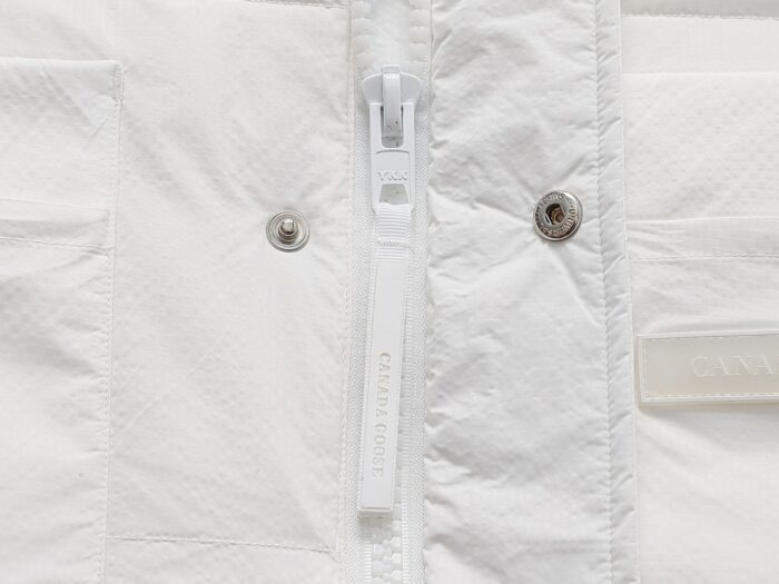 Mens Canada Goose White MIST Vest - Image 4