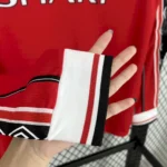 Retro Manchester United 1998/99 Home Long Sleeve Jersey - Image 5