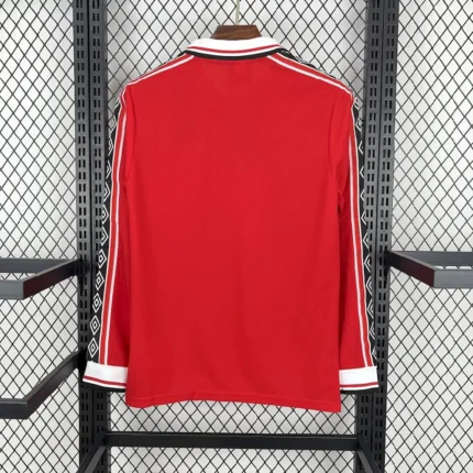 Retro Manchester United 1998/99 Home Long Sleeve Jersey – view 2