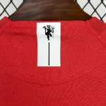 Retro Manchester United 2007/08 Home UCL Long Sleeve Jersey - Image 3