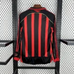 Retro AC Milan 2006/07 Home Long Sleeve Jersey - Image 2