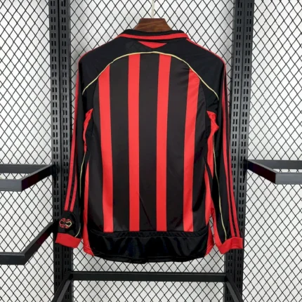 Retro AC Milan 2006/07 Home Long Sleeve Jersey – view 2