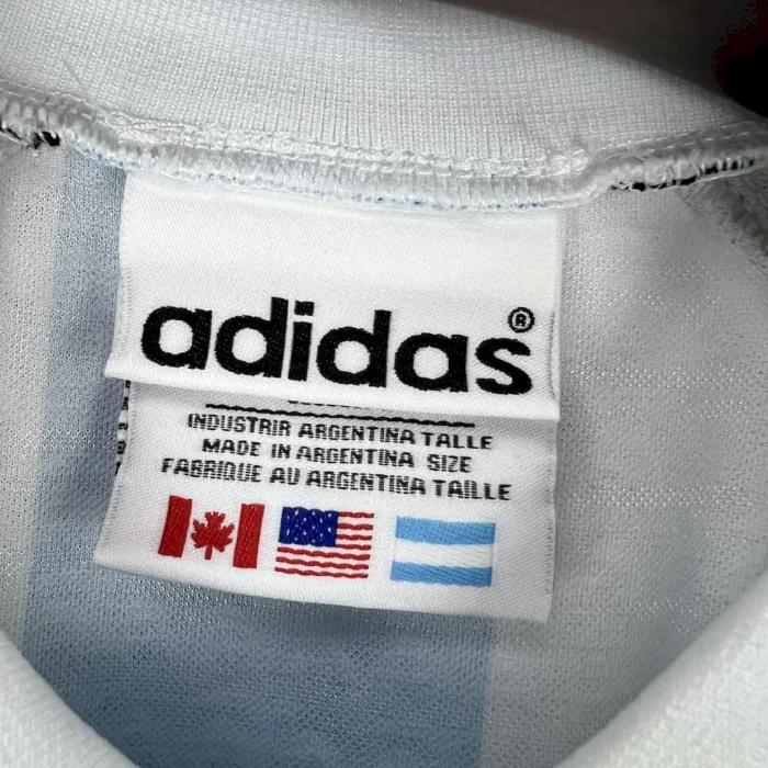 Retro Argentina 1996 Home Jersey - Image 4