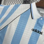 Retro Argentina 1996 Home Jersey - Image 3