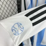 Retro Argentina 2006 Home Long Sleeve Jersey - Image 3