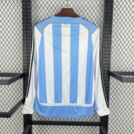 Retro Argentina 2006 Home Long Sleeve Jersey – view 2