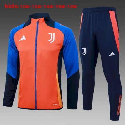 Kids Juventus 2024/25 Half-Zip Sweater+Pant 815