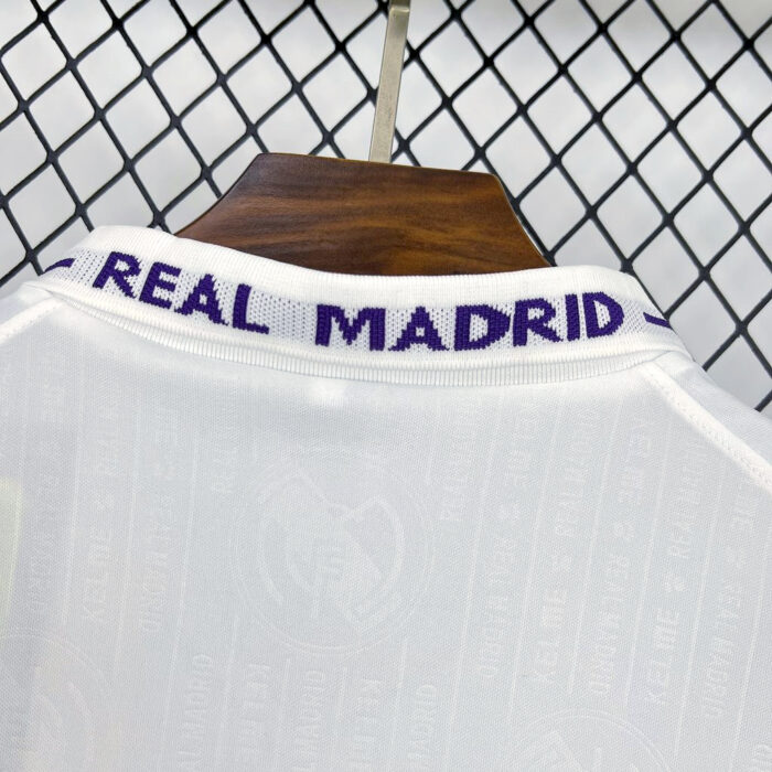 Retro Real Madrid 1996/97 Home Jersey - Image 3