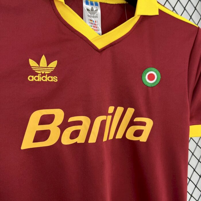 Retro AS Roma 1992/94 Home Jersey - Image 5