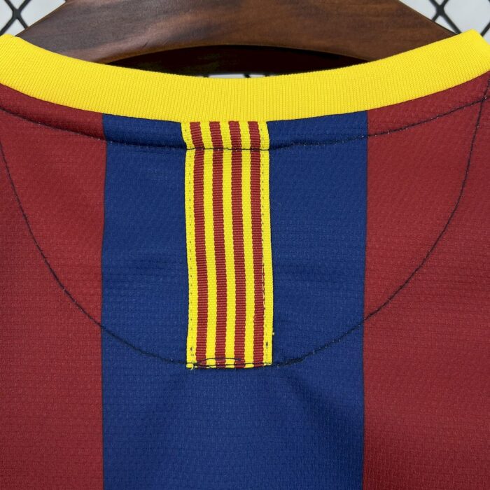 Retro Barcelona 2010/11 Home Jersey - Image 3