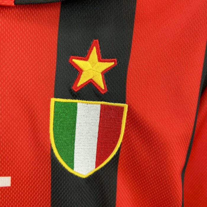 Retro AC Milan 1996/97 Home Jersey - Image 5