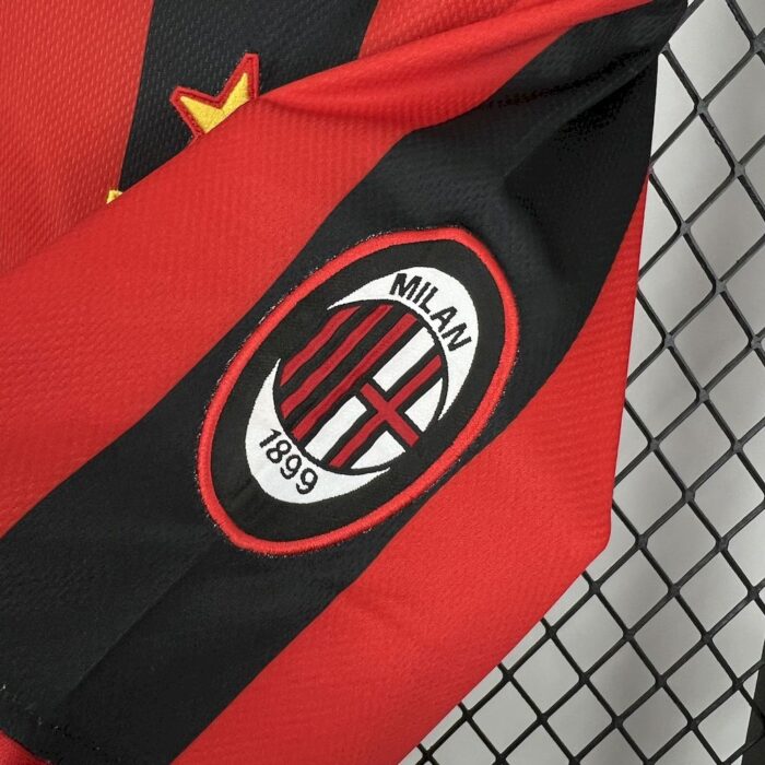 Retro AC Milan 1996/97 Home Jersey - Image 3