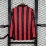 Retro AC Milan 1993/94 Home Long Sleeve Jersey - Image 2
