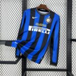 Retro Inter Milan 2009/10 Home Long Sleeve Jersey