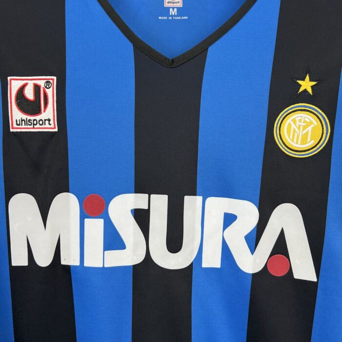 Retro Inter Milan 1990/91 Home Jersey - Image 3