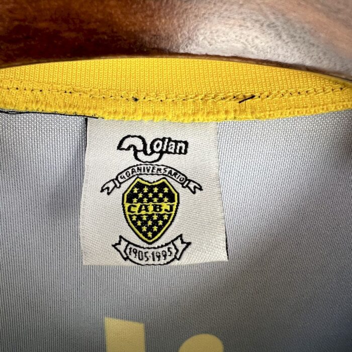 Retro Boca Juniors 1995/96 Home Jersey - Image 4