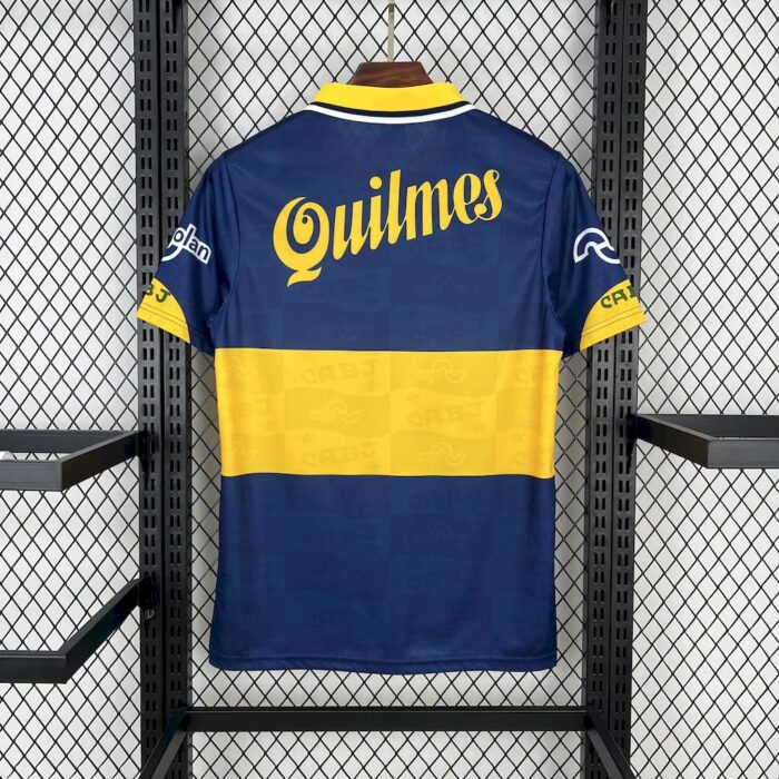 Retro Boca Juniors 1995/96 Home Jersey - Image 2