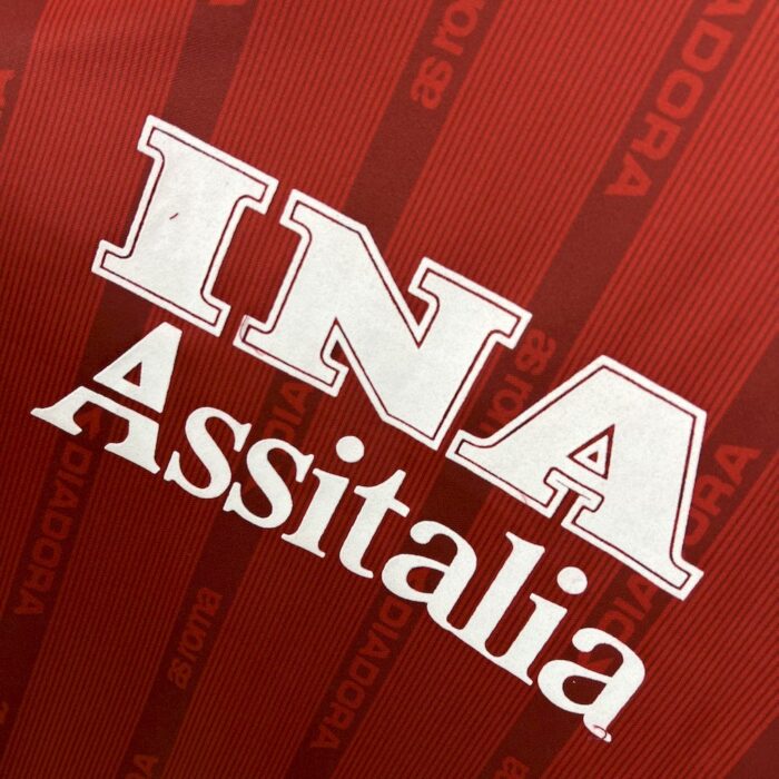 Retro AS Roma 1999/00 Home Jersey - Image 4