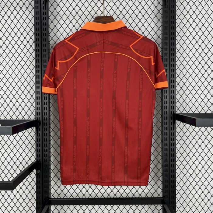 Retro AS Roma 1999/00 Home Jersey - Image 2