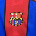 Retro Barcelona 1995/97 Home Long Sleeve Jersey - Image 5