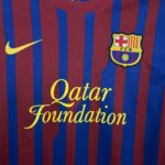 Retro Barcelona 2011/12 Home Long Sleeve Jersey - Image 4